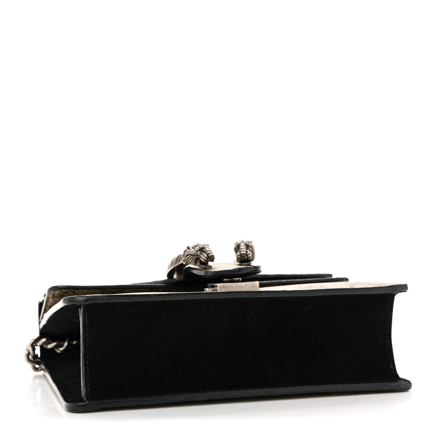 GG Supreme Monogram Mini Dionysus Shoulder Bag Black