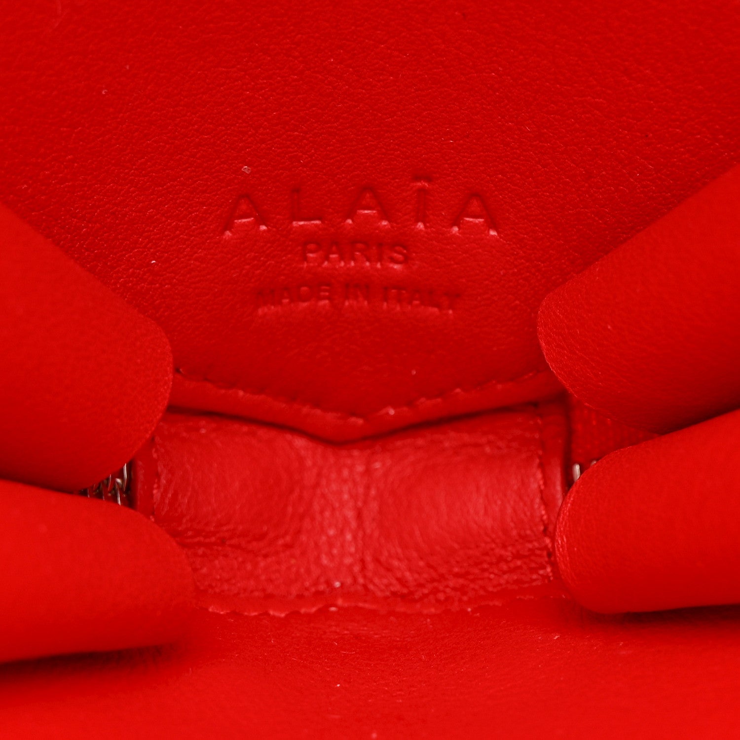 Patent Calfskin Le Coeur Bag Rouge Vermillon