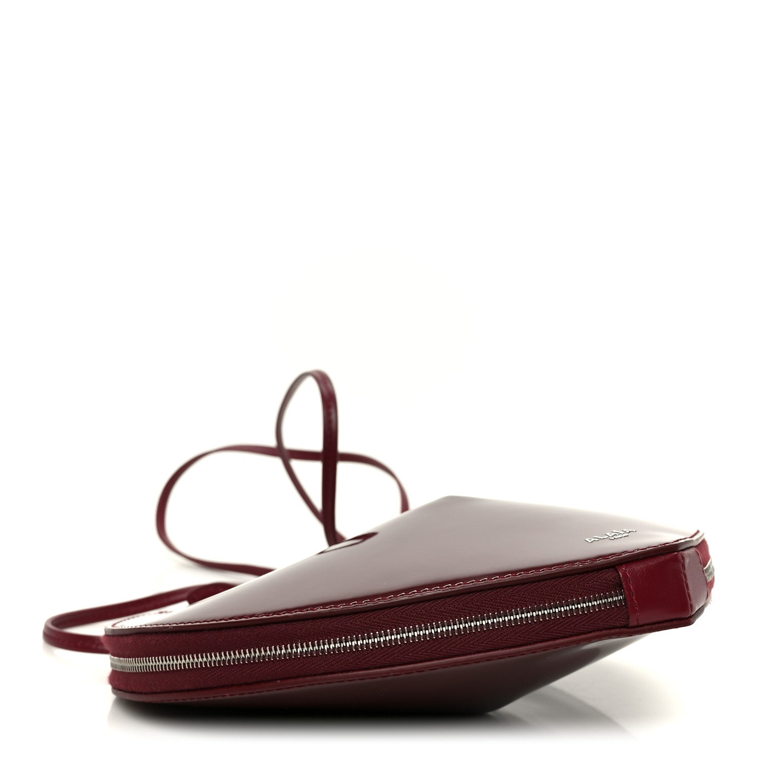 Patent Calfskin Le Coeur Bag Garnet Red