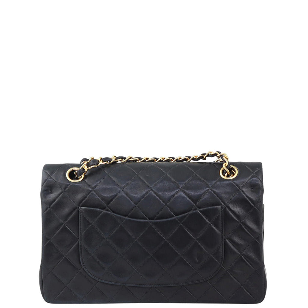 Chanel Classic Double Flap Medium | Black Quilted Lambskin