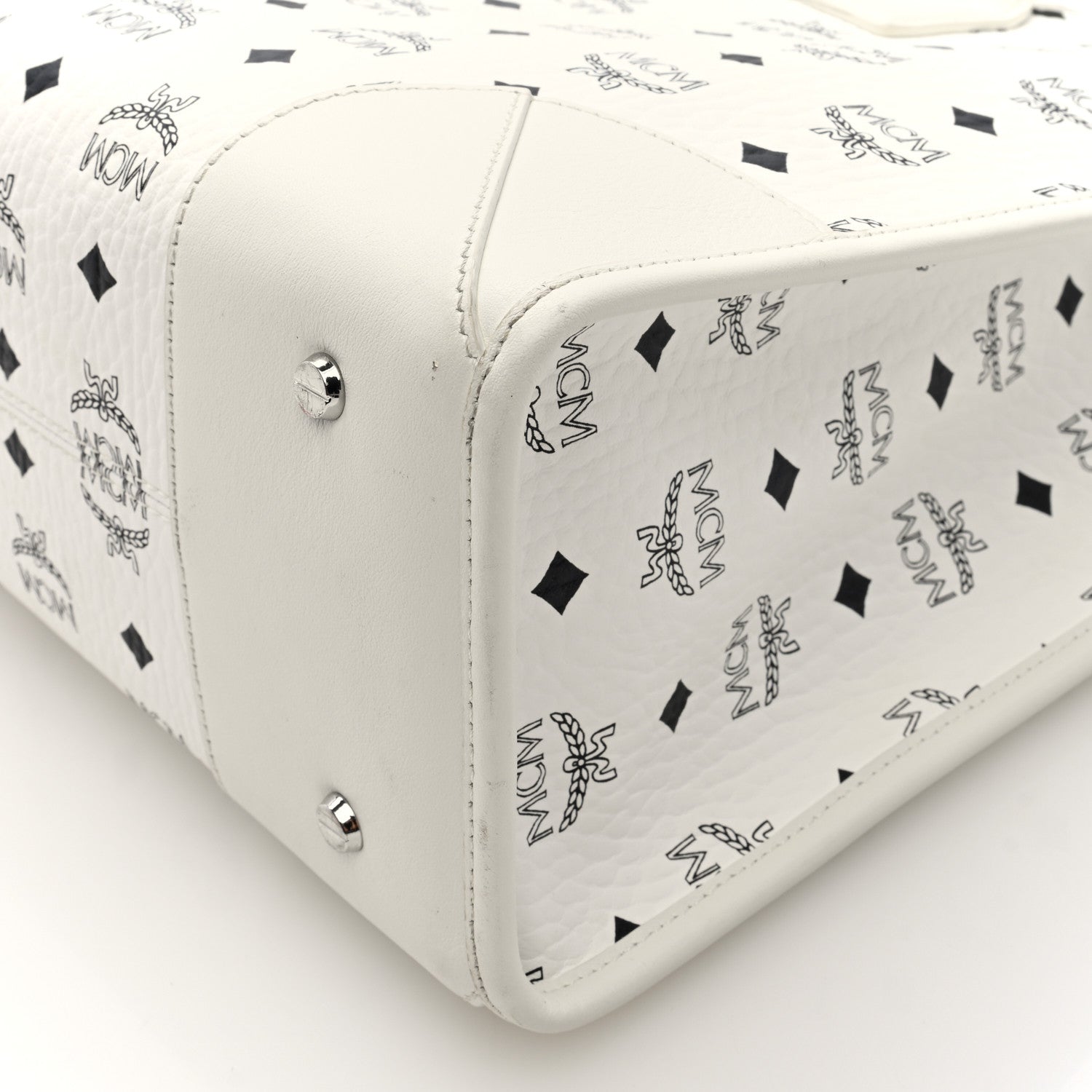 Visetos Large Munchen Tote White