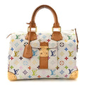 Monogram Multicolor Speedy 30 White