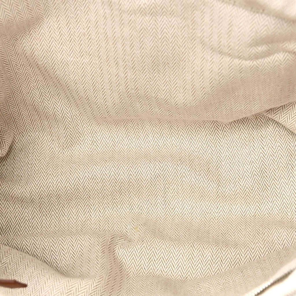 Canvas Barenia Fourbi 25 MM Pouch Naturel Fauve