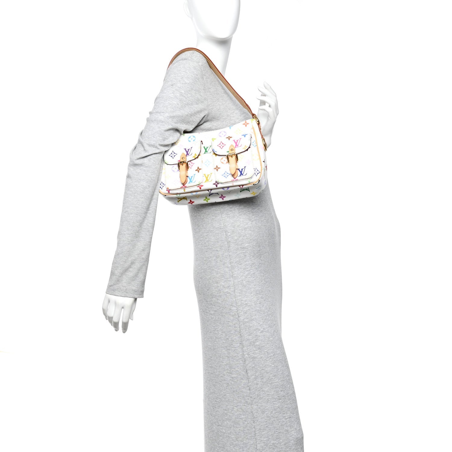 Monogram Multicolor Lodge PM White