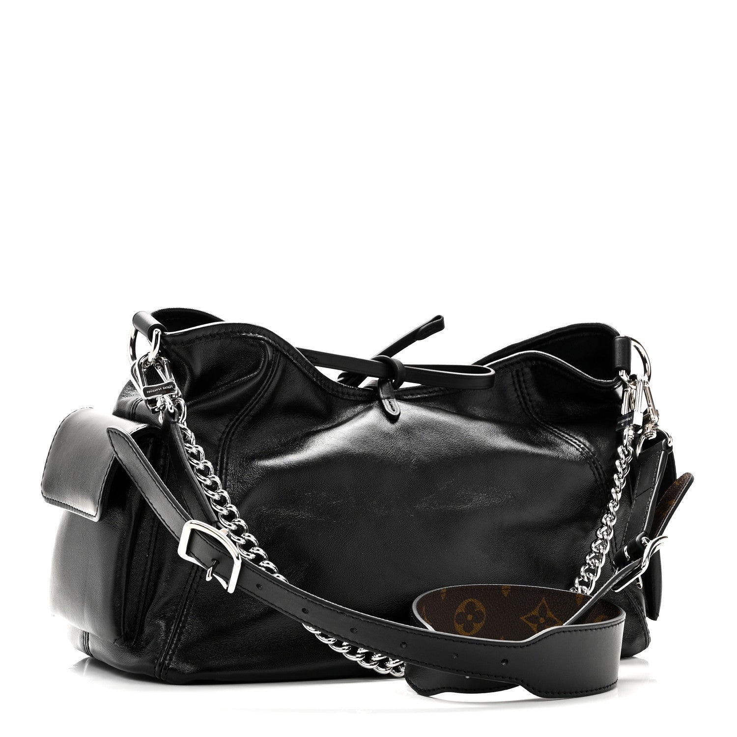 Lambskin CarryAll Cargo Vibe PM Black