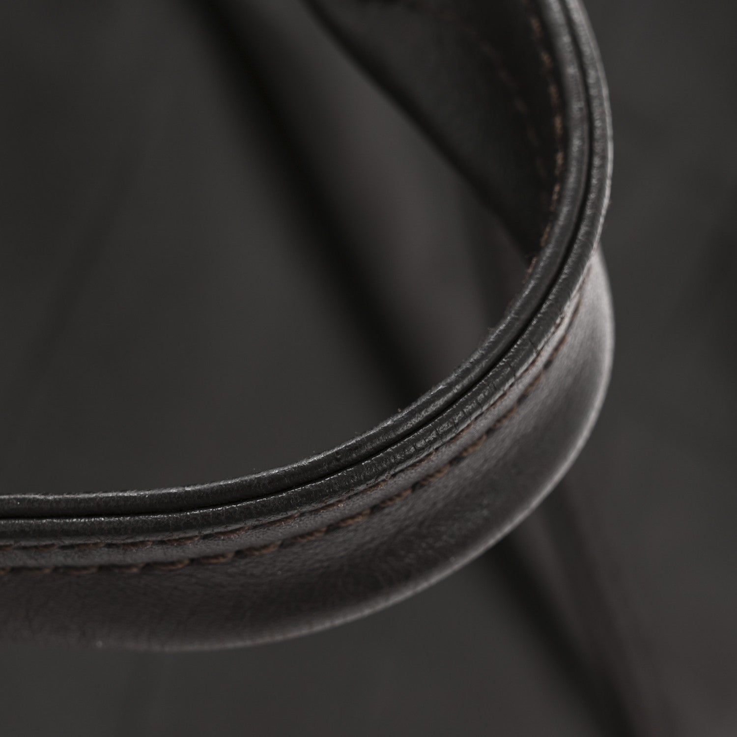 Calfskin Chevron CC All Day Long Boston Brown