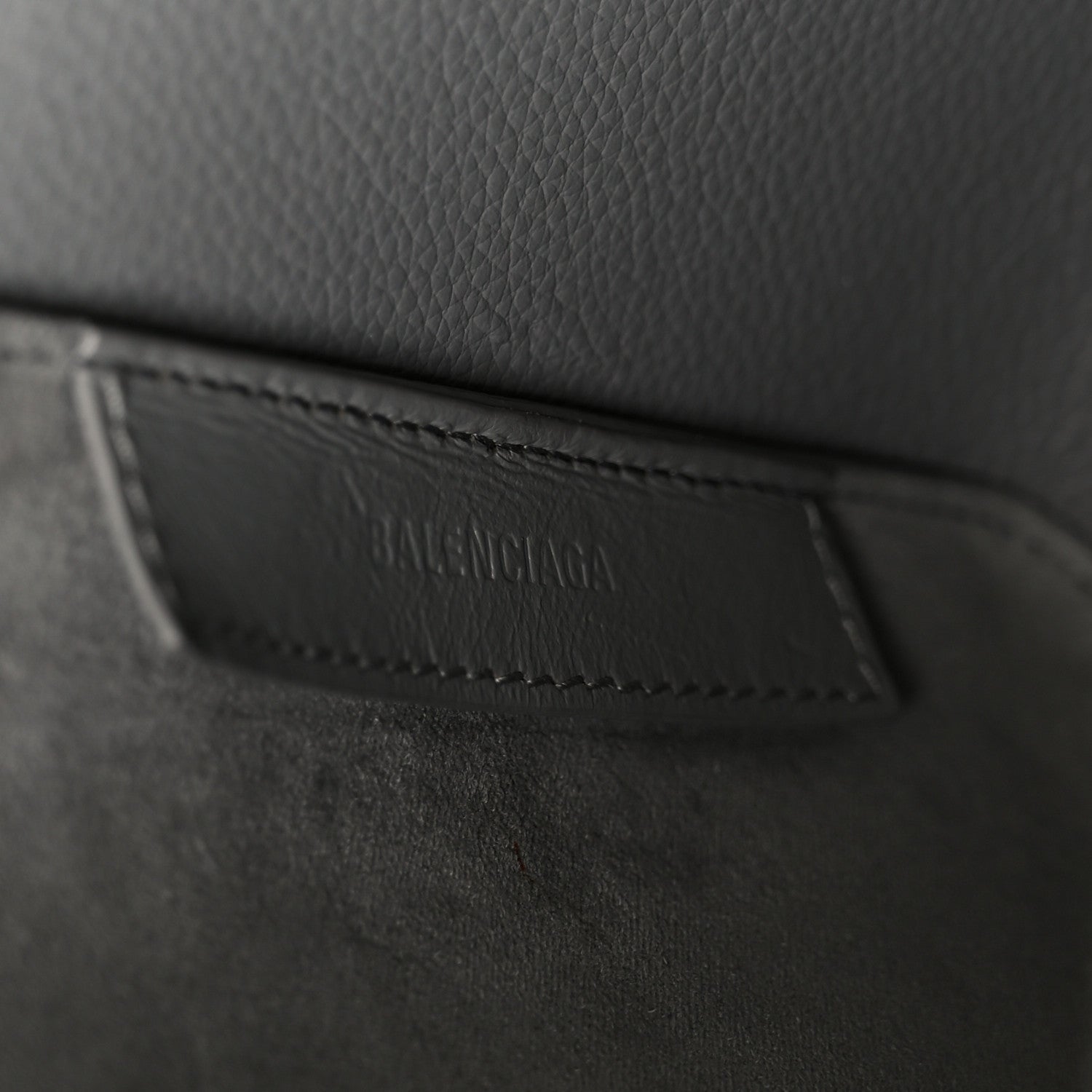 Calfskin Logo Embossed Small Tool 2.0 North-South Tote Balenciaga Grey