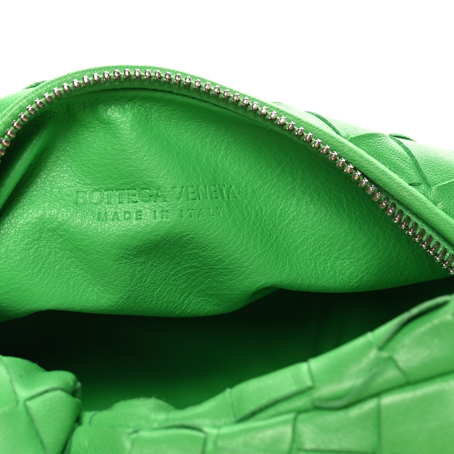 Nappa Intrecciato Mini Jodie Grass