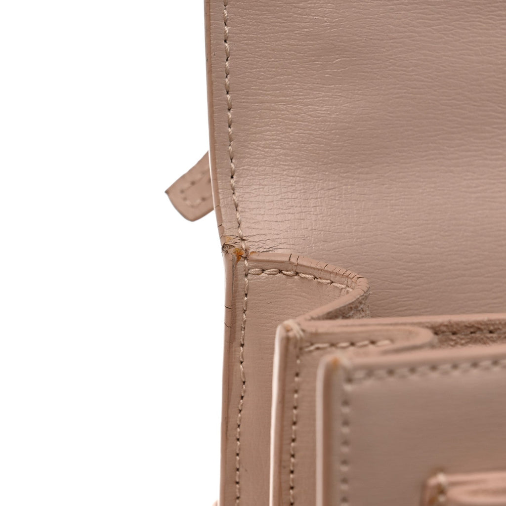 Calfskin Medium Monogram Sunset Marble Pink