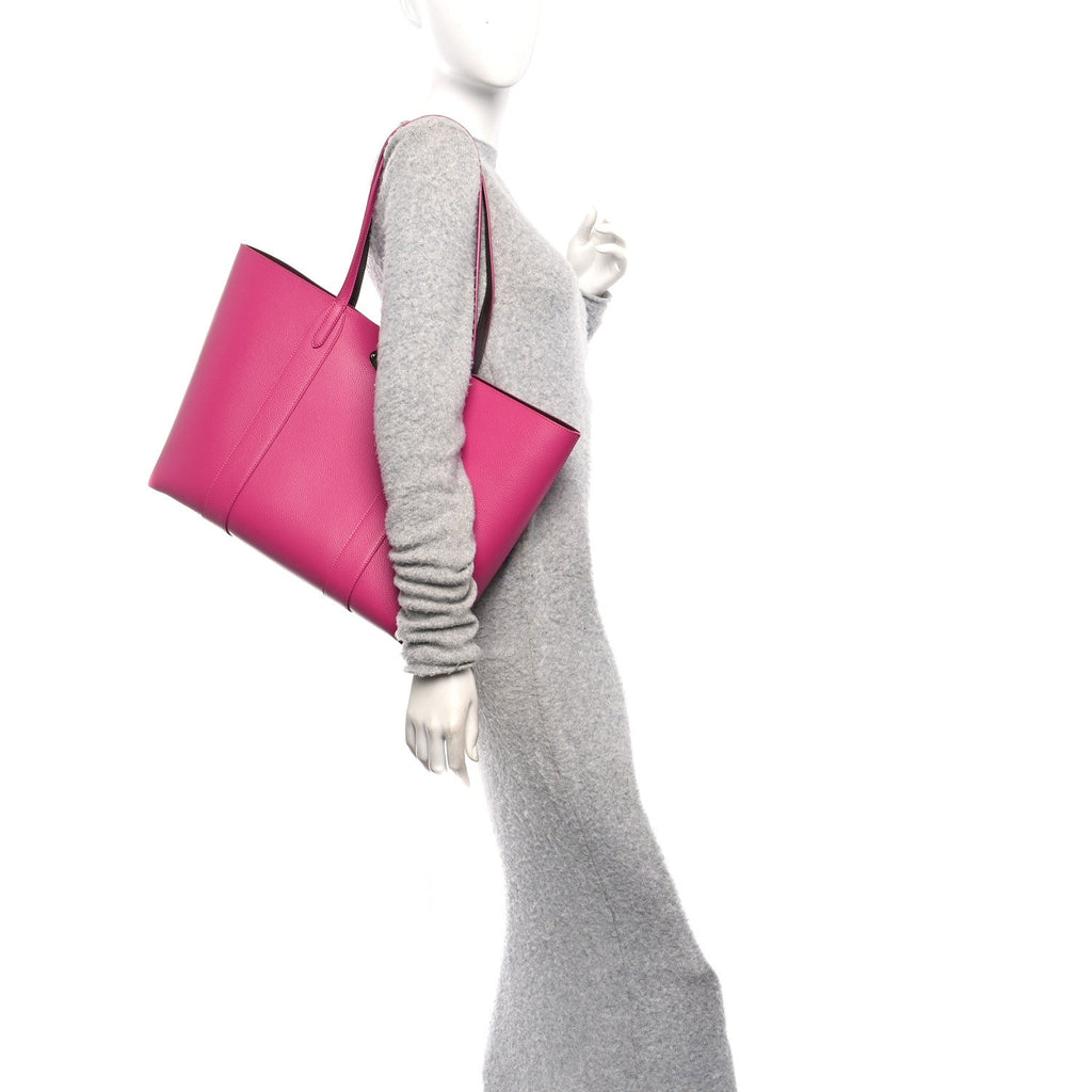 Small Classic Grain Bayswater Tote Pink