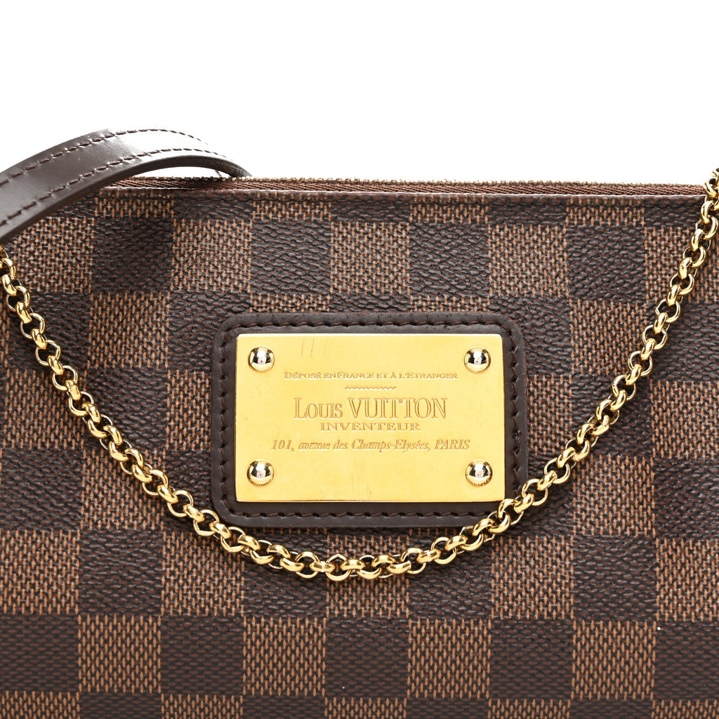 Damier Ebene Eva Clutch