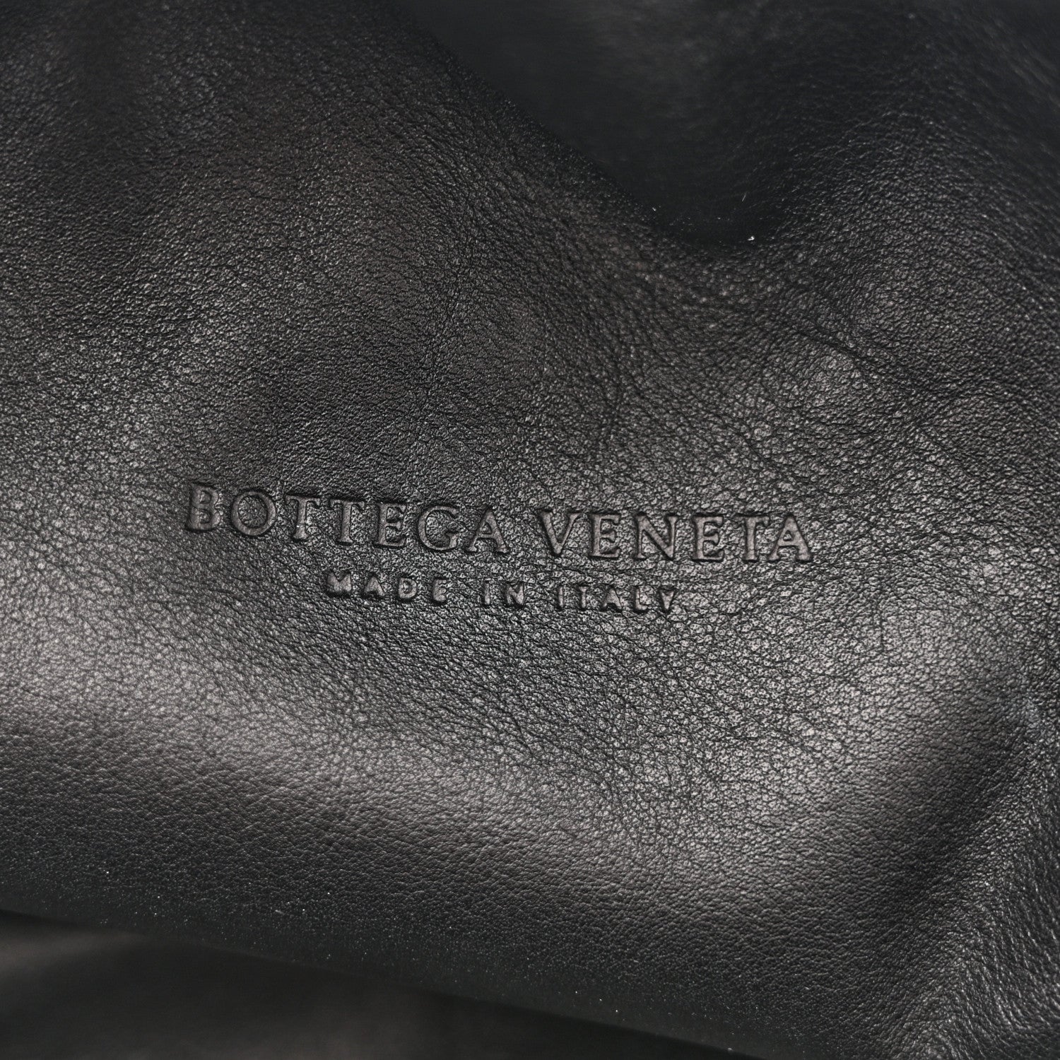 Smooth Butter Calf The Pouch Oversized Clutch Black