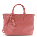 Saffiano Vernice Galleria Shopping Tote Begonia