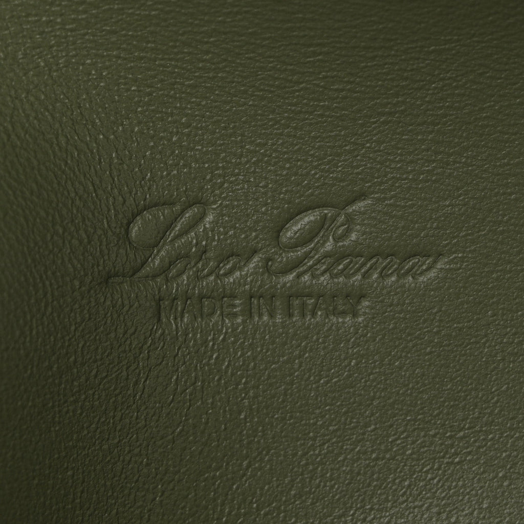 Grained Calfskin L19 Extra Pocket Pouch Sage Brush Leaves