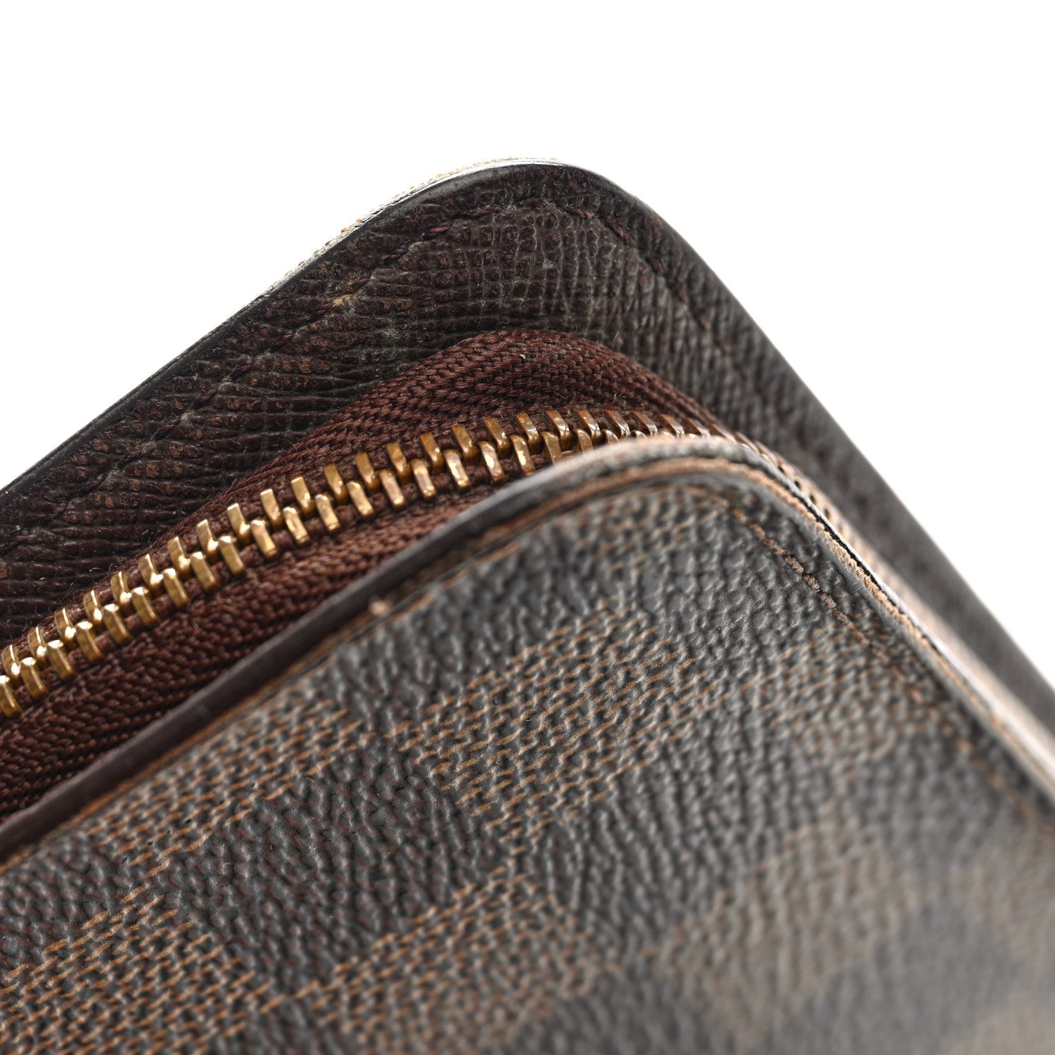 Damier Ebene Porte-Monnaie Zippe Zippy Wallet
