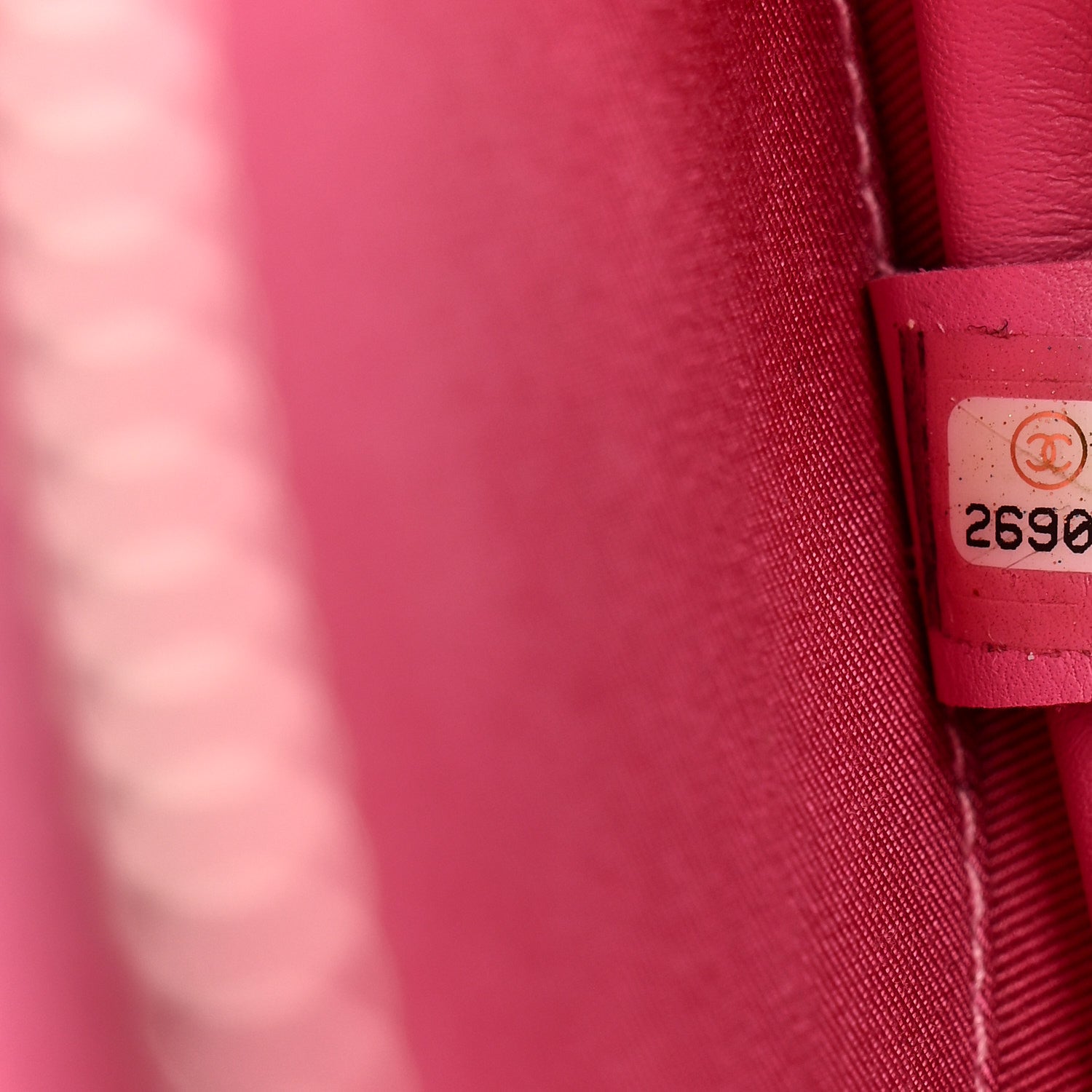 Patent Round As Earth Evening Bag Pink