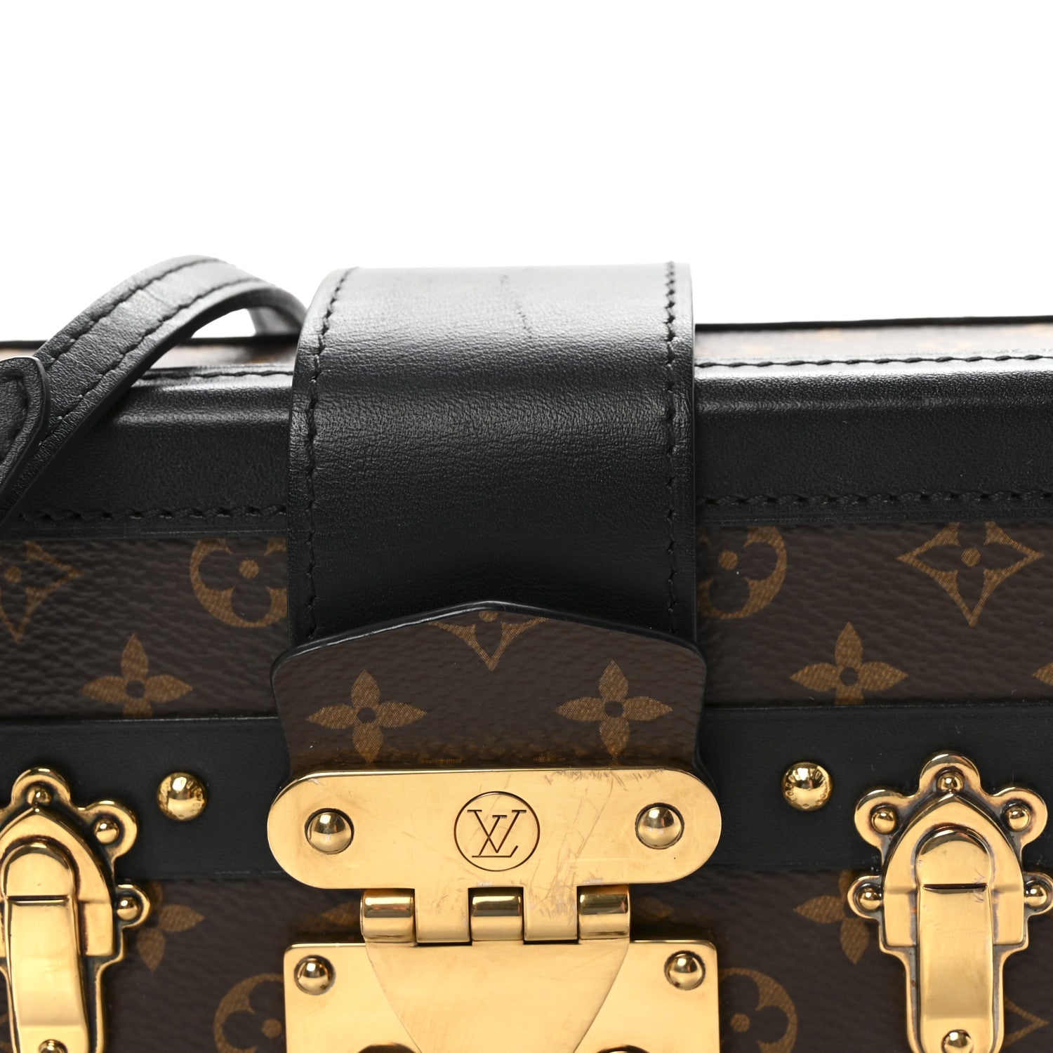 Monogram Petite Malle Black