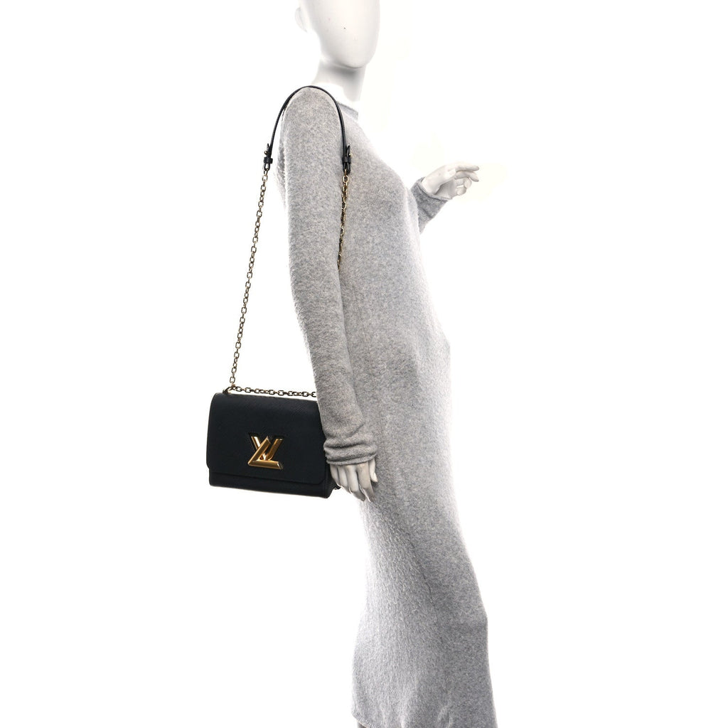 Epi Twist Shoulder Bag MM Black