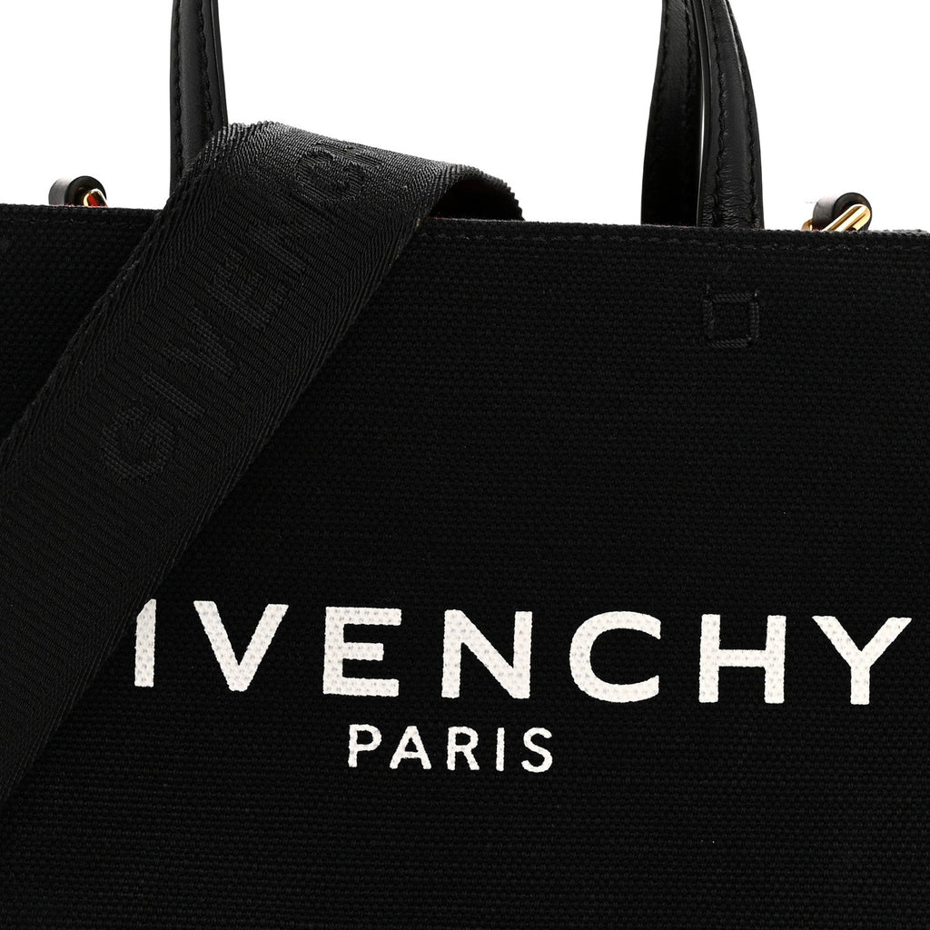 Canvas Mini G-Tote Black