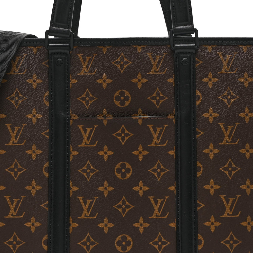 Monogram Macassar Weekend Tote PM
