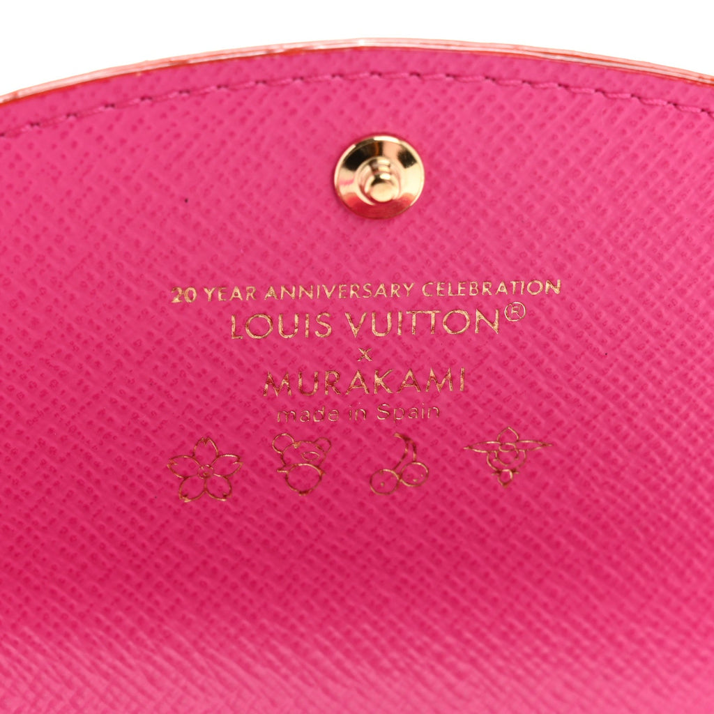 LV X TM Monogram Multicolor Rosalie Coin Purse White Kawaii Pink