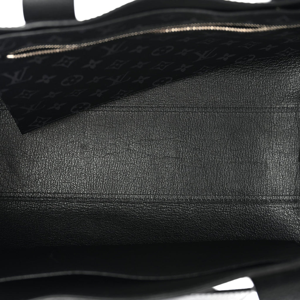 Taurillon Monogram Eclipse Cabas Voyage Black