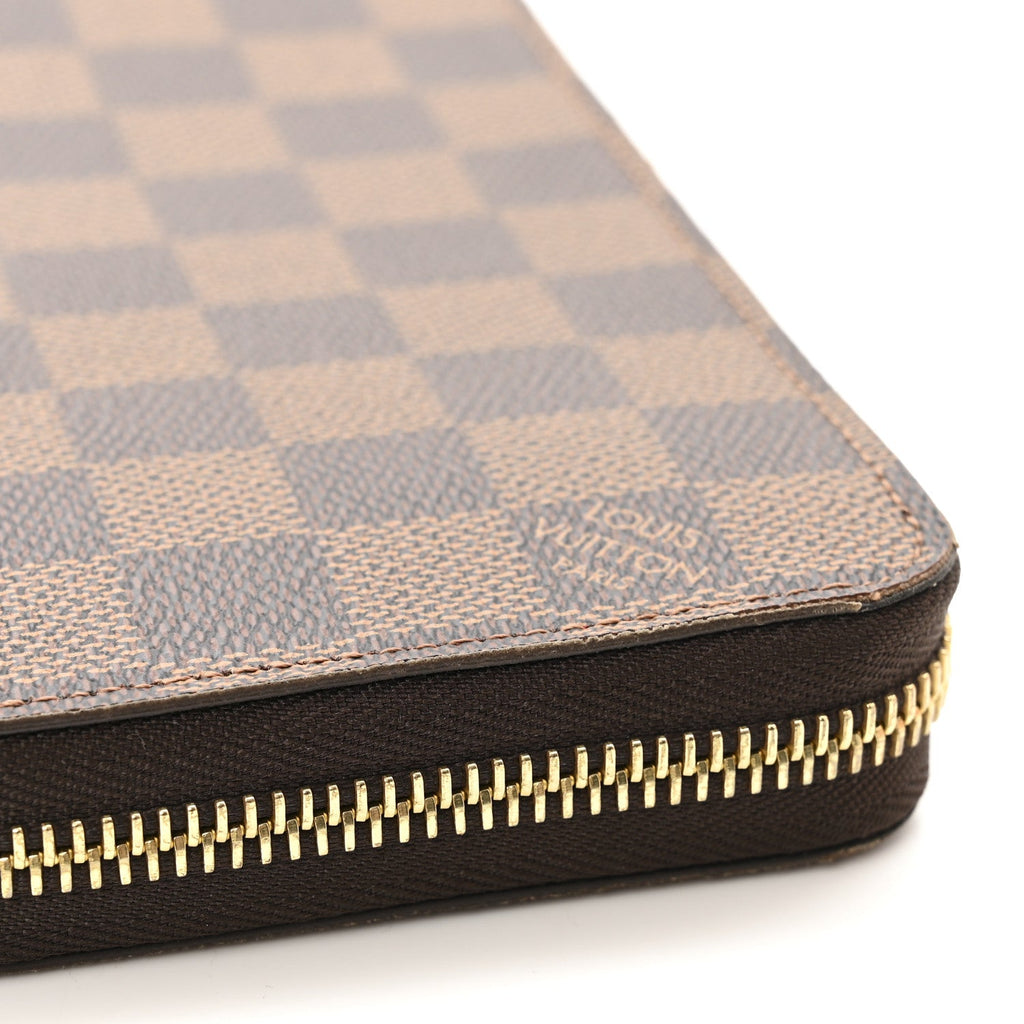Damier Ebene Zippy Wallet