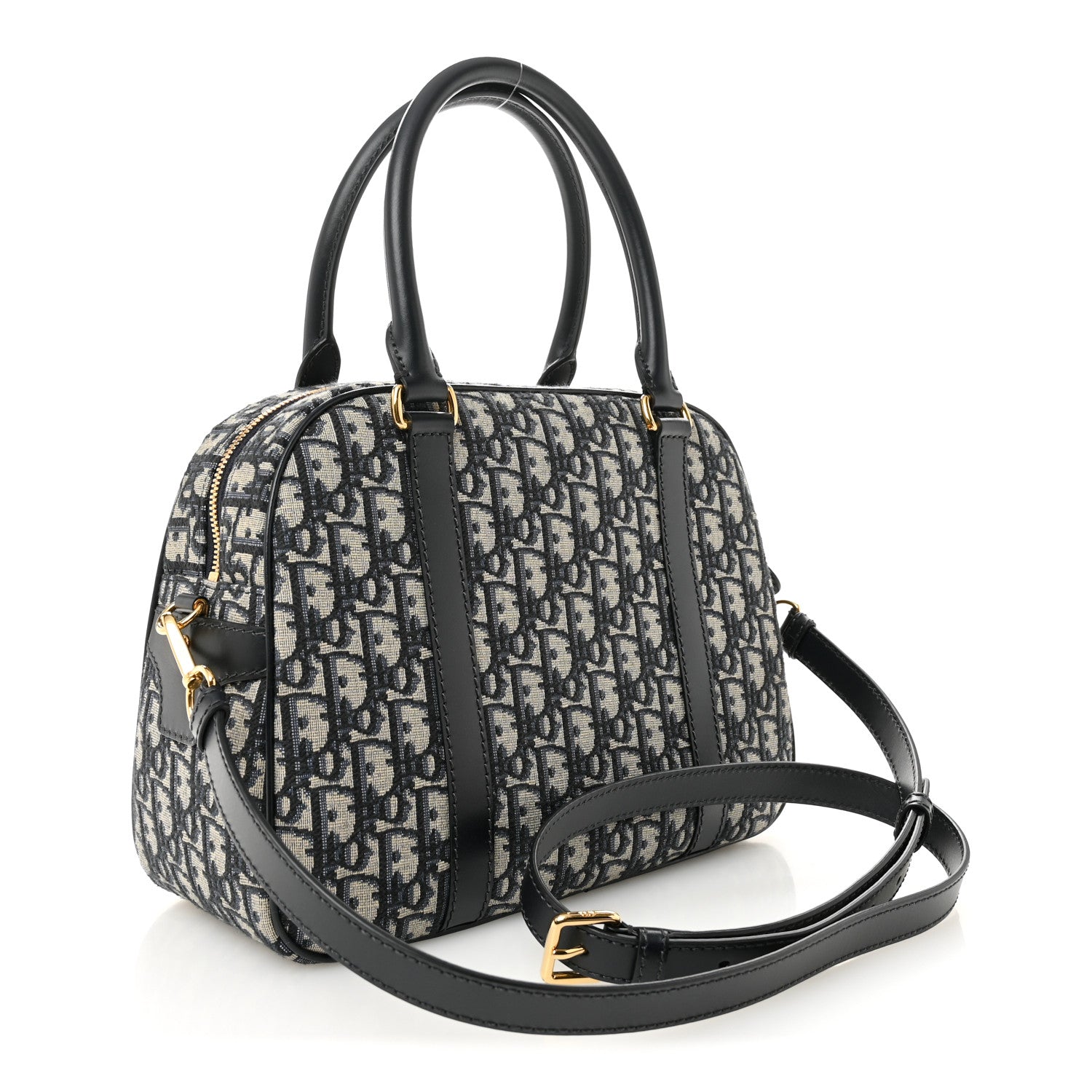 Oblique Large D-Vibe Bowling Bag Navy