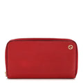 Dollar Calfskin GG Zip Around Wallet Red