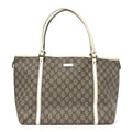 GG Plus Monogram Medium Joy Tote Off White