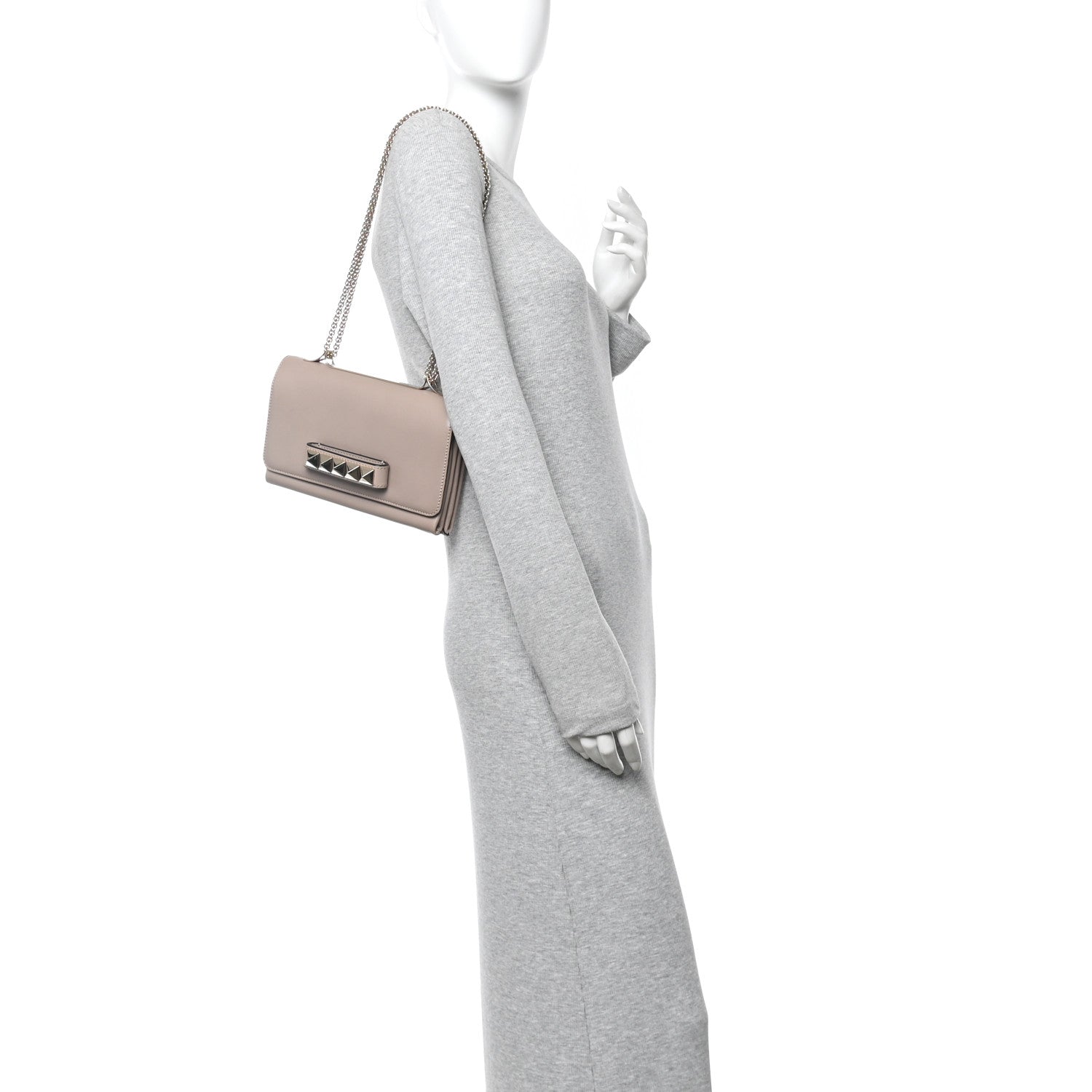Nappa Va Va Voom Shoulder Bag Poudre