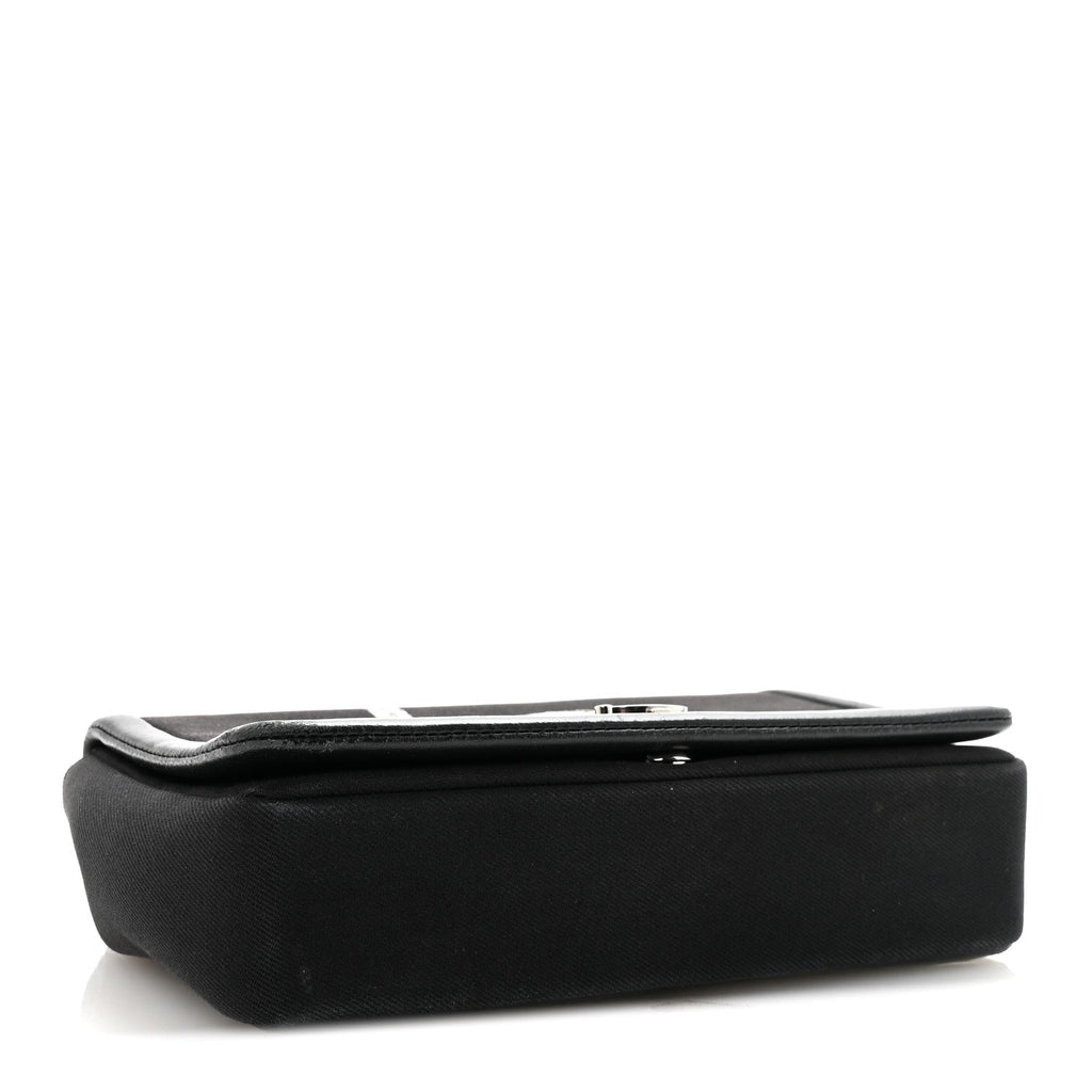 Canvas Printed Small Love Lola Bag Black
