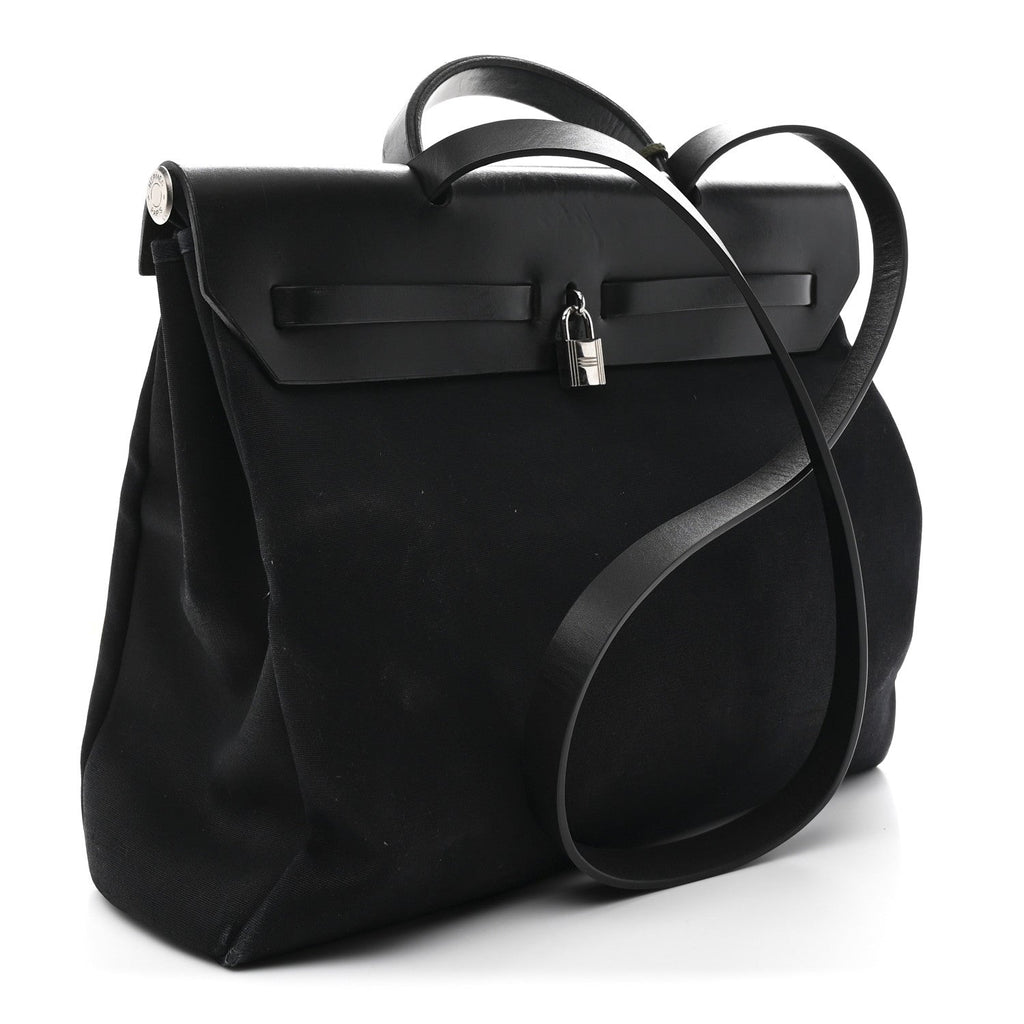 Military Toile Vache Hunter Herbag Messenger 39 Black