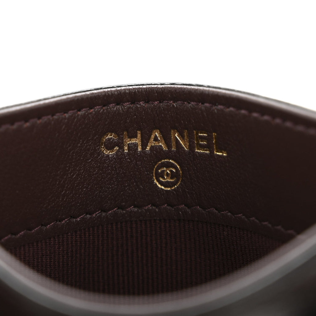 Caviar Quilted  Holder Black