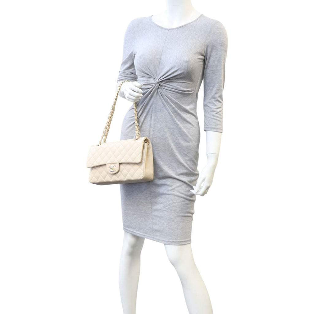 Chanel Classic Double Flap Medium | 17 Series Beige