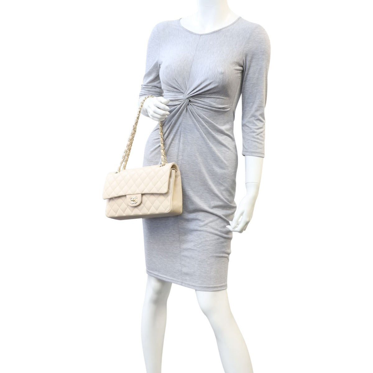 Chanel Classic Double Flap Medium | 17 Series Beige