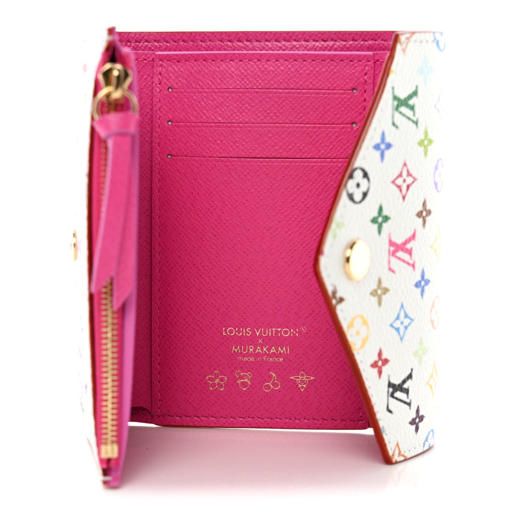 LV x TM Monogram Multicolor Victorine Wallet White