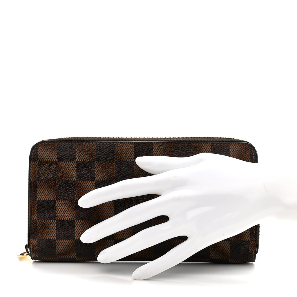 Damier Ebene Zippy Wallet