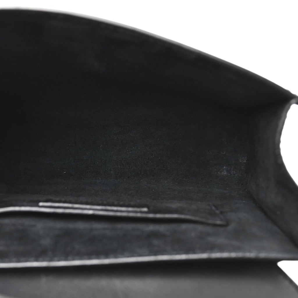 Smooth Calfskin Nico Shoulder Bag Black