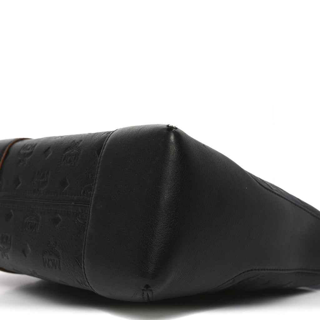 Calfskin Ottomar Monogram Klara Medium Hobo Black