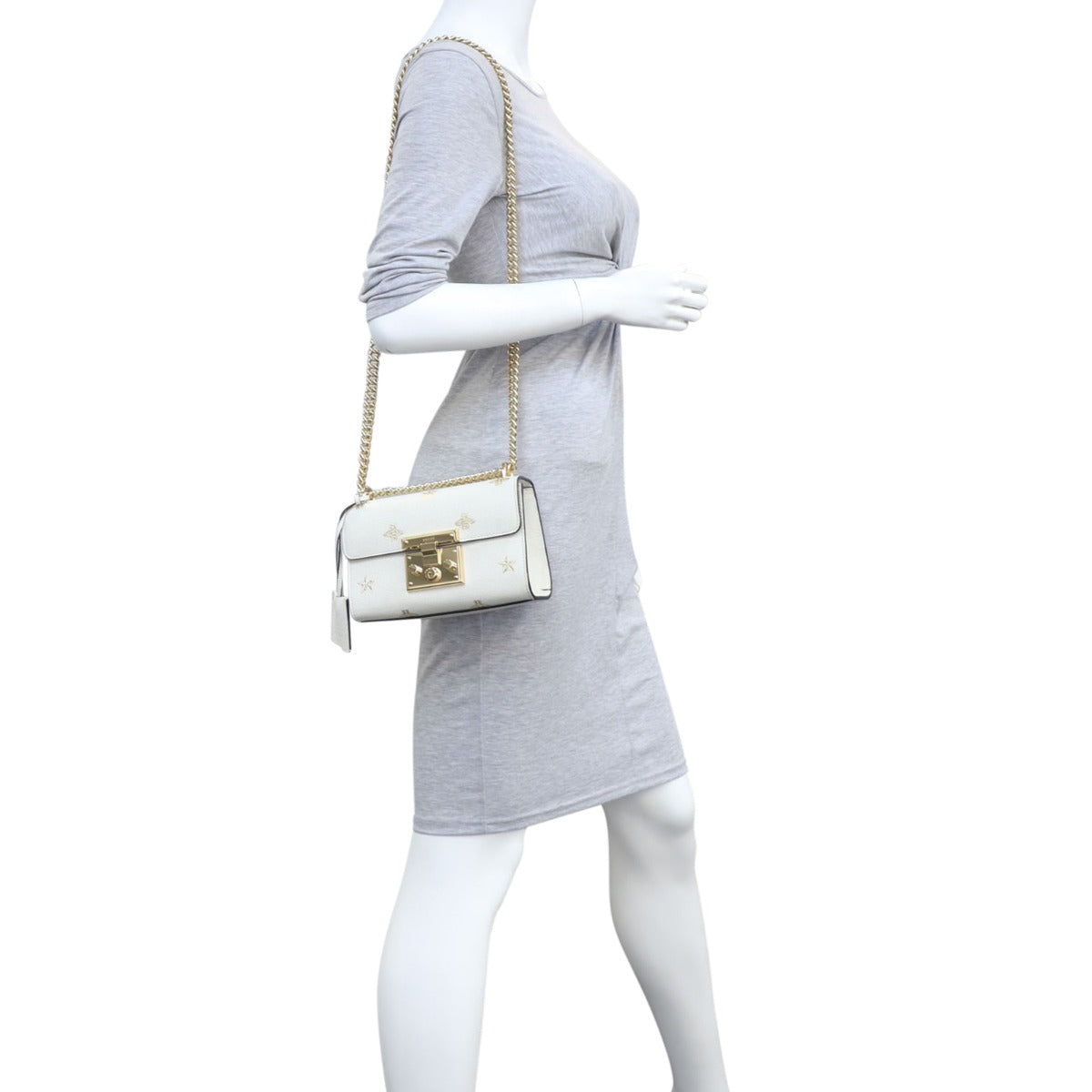 Gucci Padlock Bee Star Small Shoulder Bag
