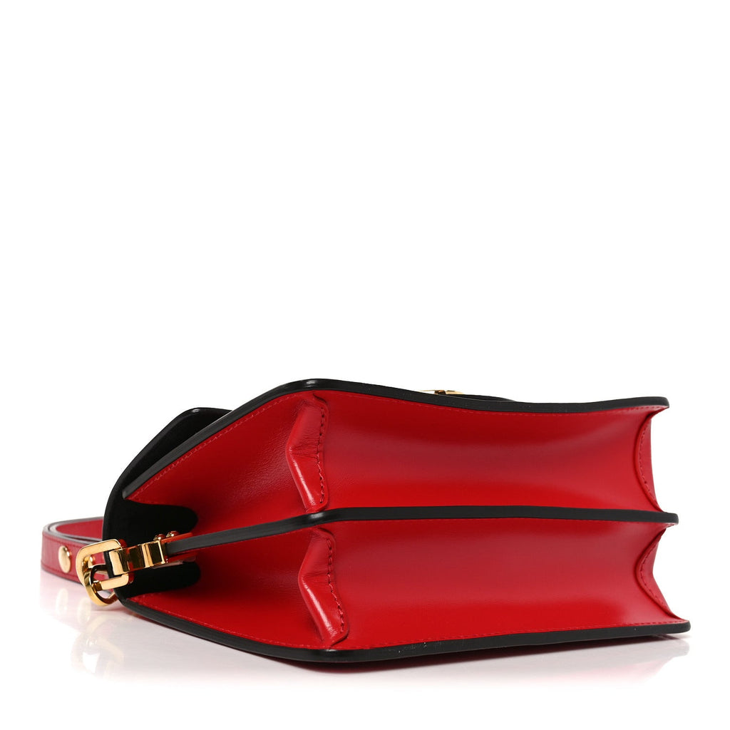 Vernis Monogram Dauphine Mini Red