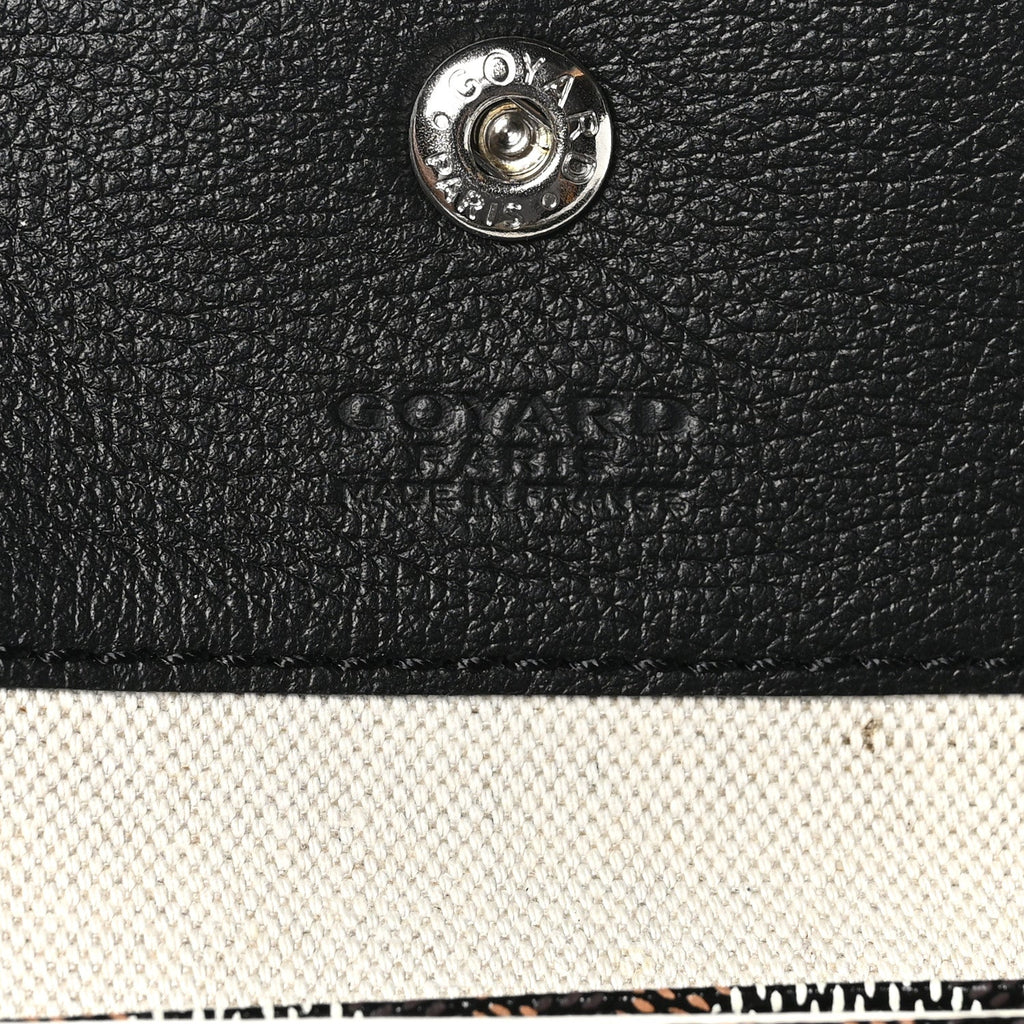 Goyardine Coeur Saint Louis PM Black