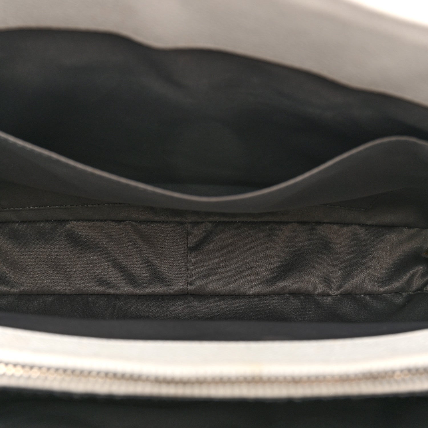 Caviar Quilted Grand Shopping Tote GST White