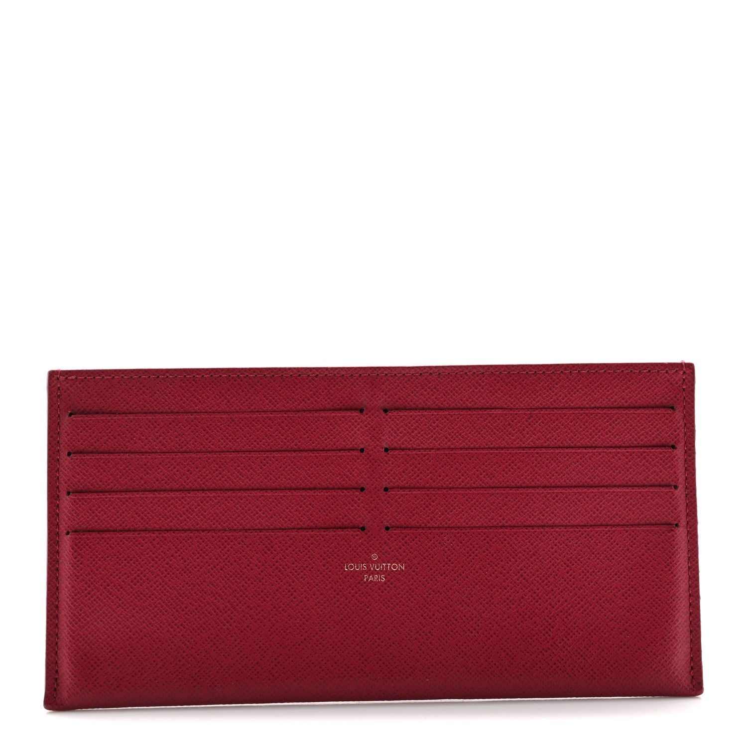 Calfskin Pochette Felicie  Holder Insert Fuchsia