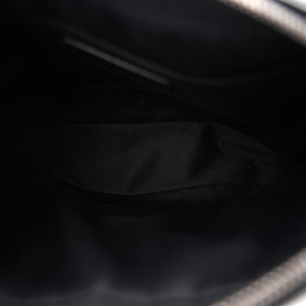 Calfskin Matelasse Monogram Lou Camera Bag Black