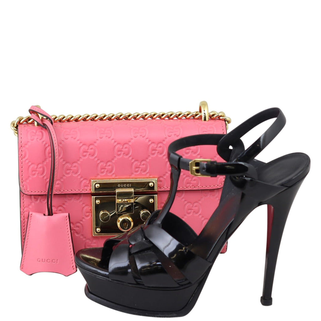 Gucci GG Guccissima Small Padlock Bag