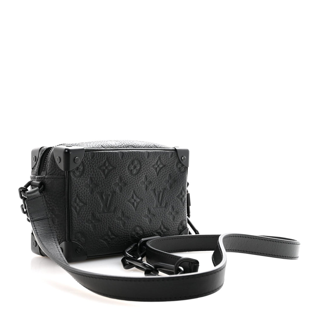 Taurillon Monogram Mini Soft Trunk Black