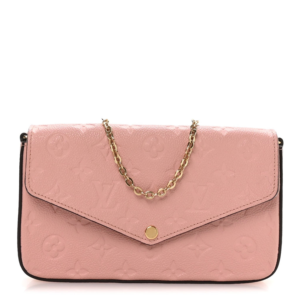Empreinte Pochette Felicie Chain Wallet Rose Poudre