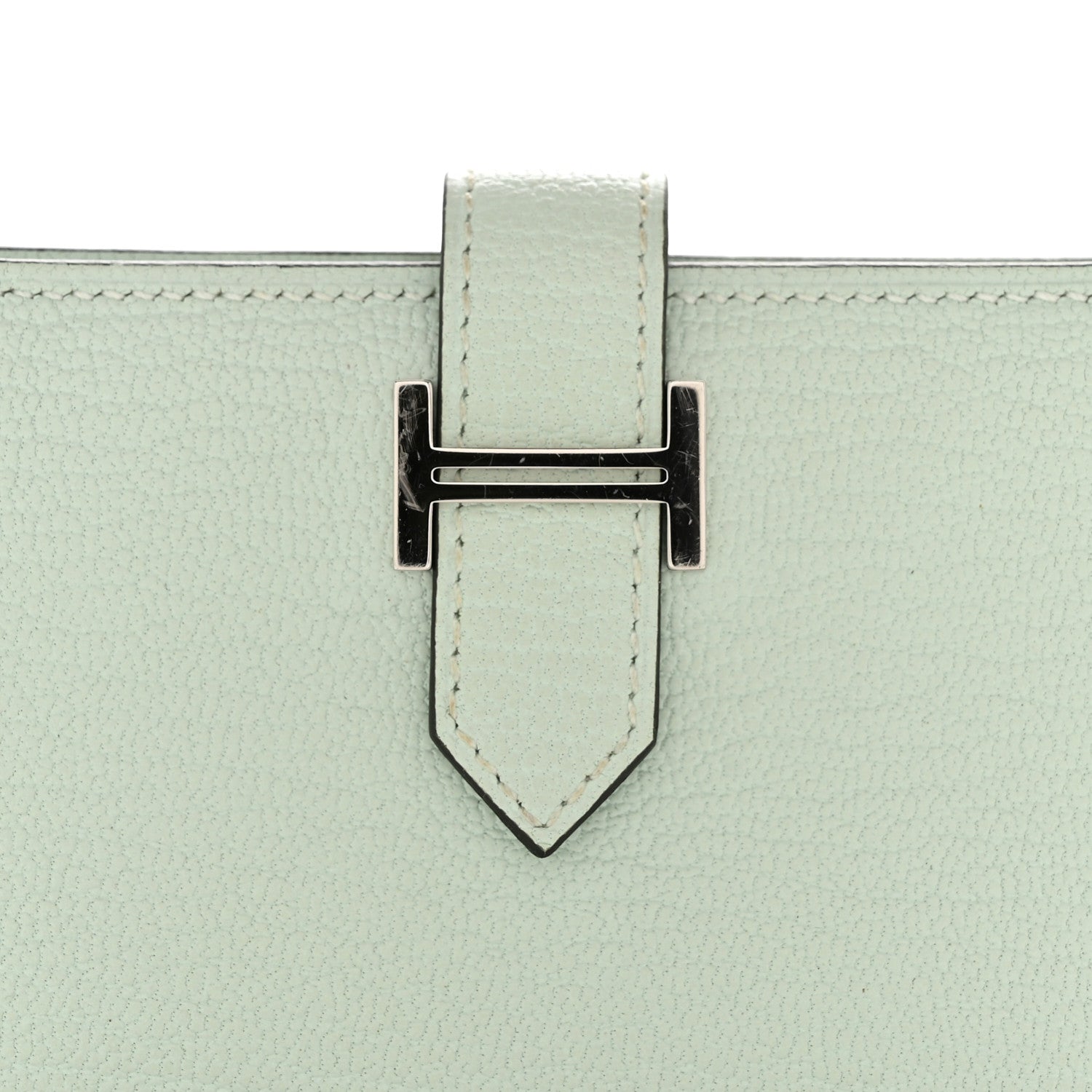 Chevre Mysore Bearn  Holder Wallet Vert Peppermint